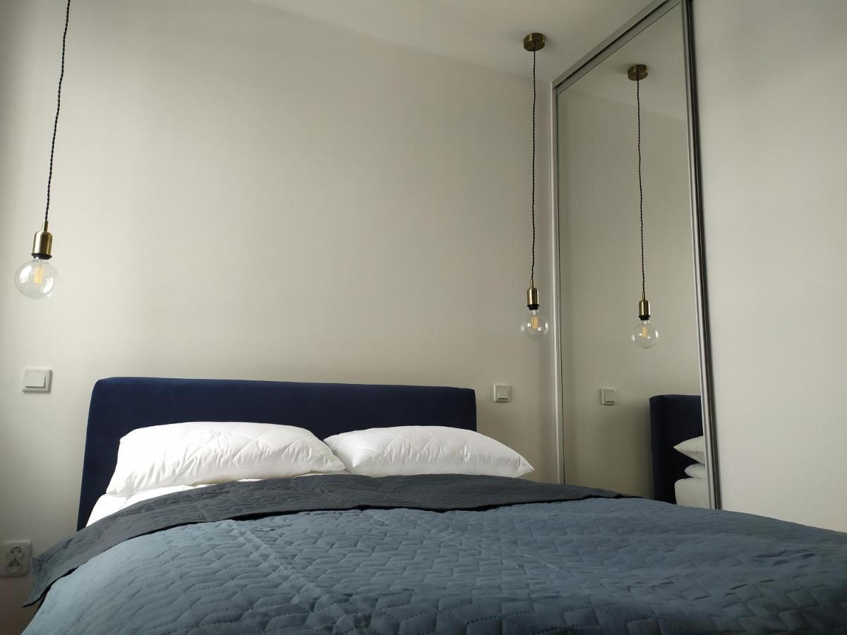 Kraków Navyblue Luxury&Home Office Friendly Apartment by M&P Exterior foto